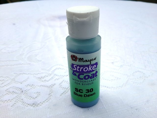 Stroke and coat glaze