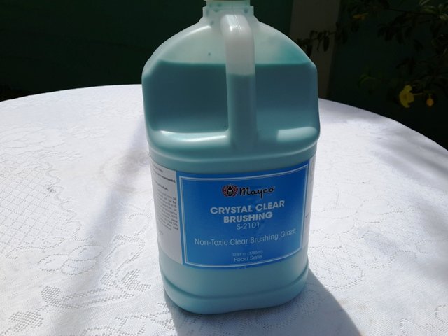Crystal clear glaze
