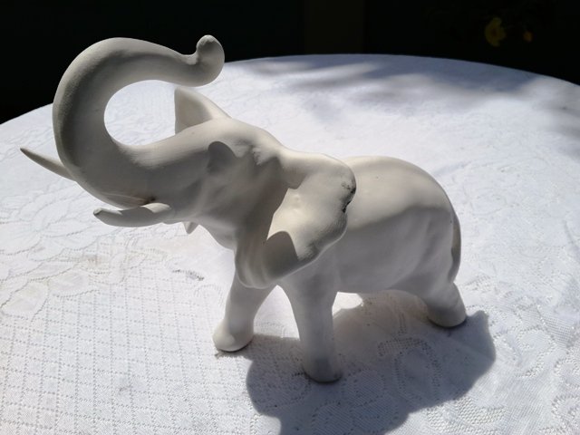 Elephant greenware