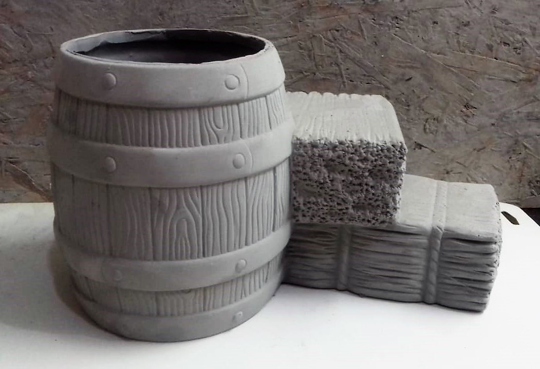 Barrel greenware